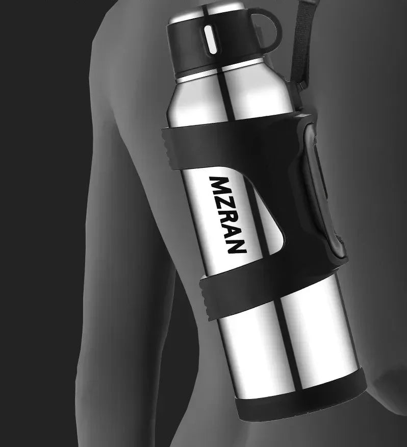 316 roestvrijstalen thermosfles met grote capaciteit, 2L/3L, buitenreiskoffiemokken, thermische vacuümwaterfles, thermische mok