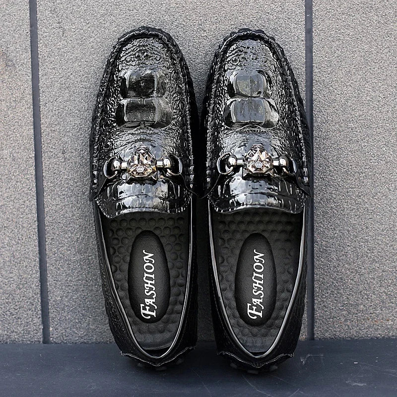 2024 Nieuwe stijlvolle herenschoenen in grote maten 39-48, casual mocassins, wit, zilver, herenschoenen, formeel, zakelijk, kantoor, feestmocassin, loafers