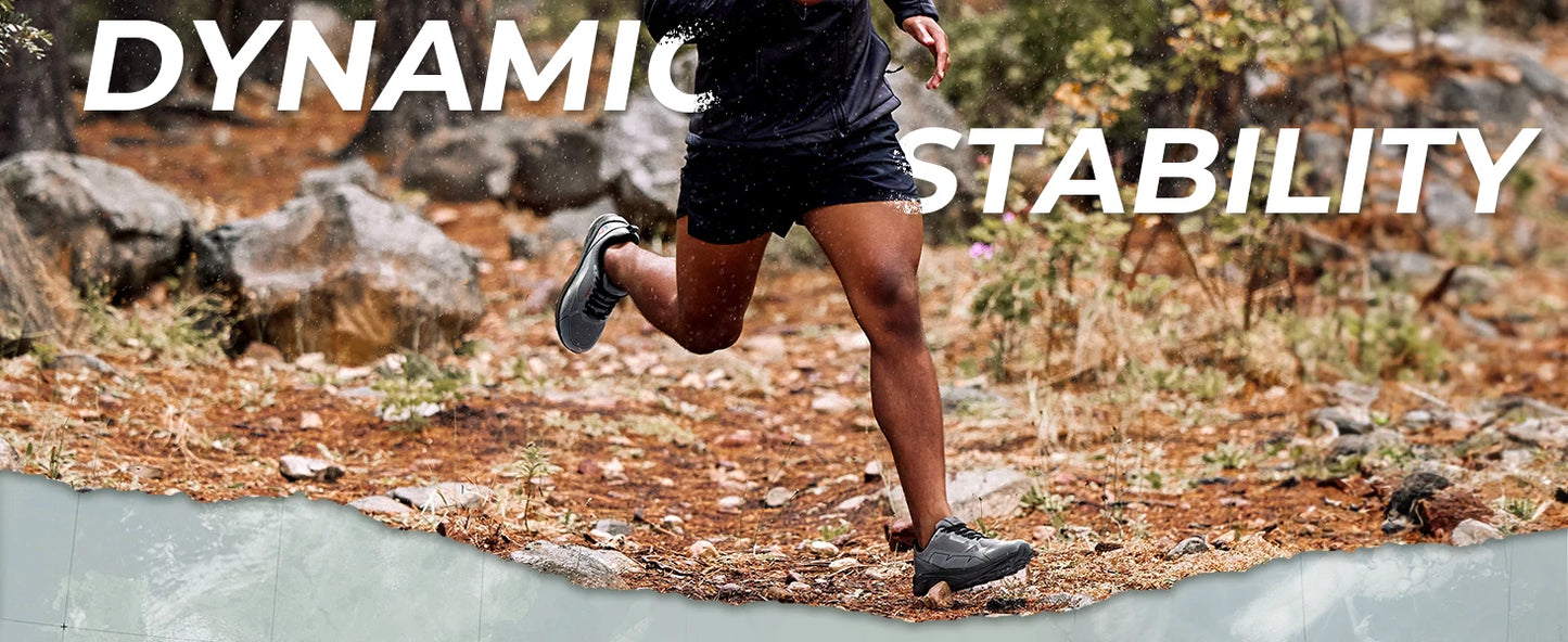 Non-Slip Trail Running Shoes Men's Sneakers Extra Wide Lightweight for Male Swollen Feet Arch Support Pain Relief