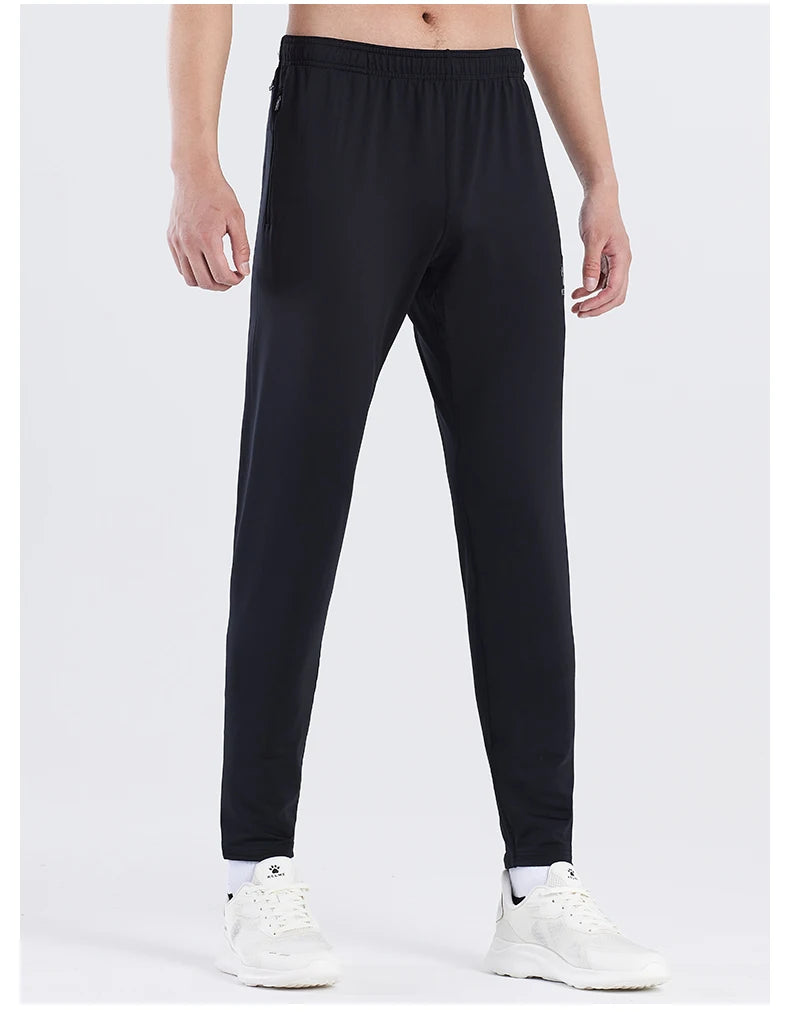 Voetbaltrainingsleggings voor heren, hoge elastische, slanke leggings, dunne outdoor fitness hardloopbroeken