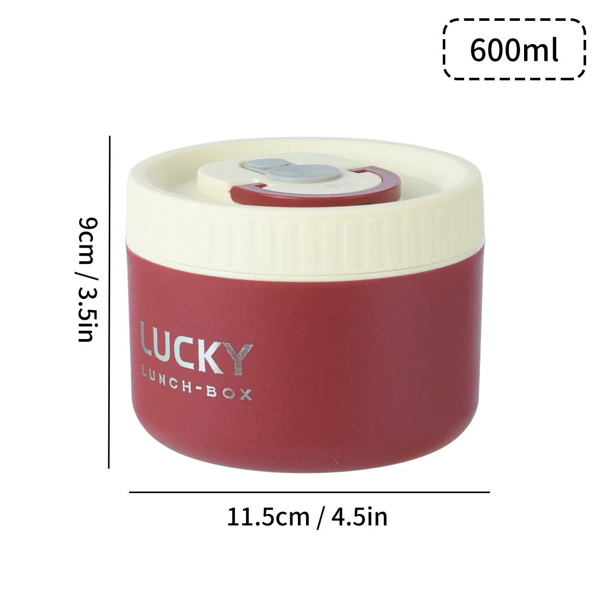 WORTHBUY Bento Lunch Box Set, Portable Keep Warm Lunch Container With Insulated Bag, 18/8 Stainless Steel Thermal Food Container