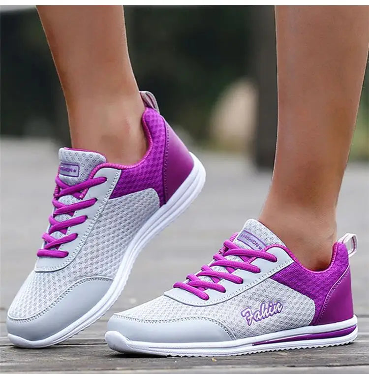 Women's Sneakers 2025 New Fashion Platform Shoes Women Trainers Casual Sneaker Woman Lace Up Womens Sneakers Tenis Feminino