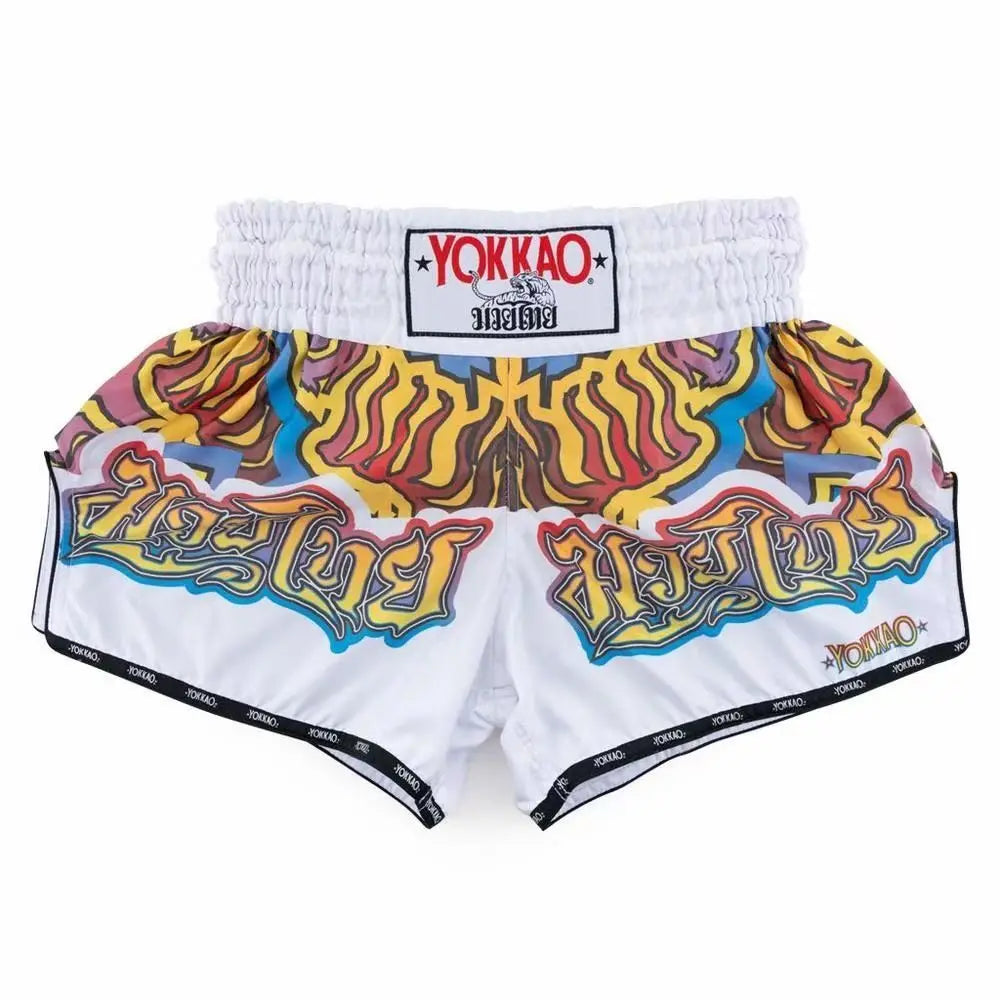 YOKKAO Limited Edition Boxing Shorts – Professional Muay Thai & MMA Fight Shorts for Men & Women Training & Combat Sports
