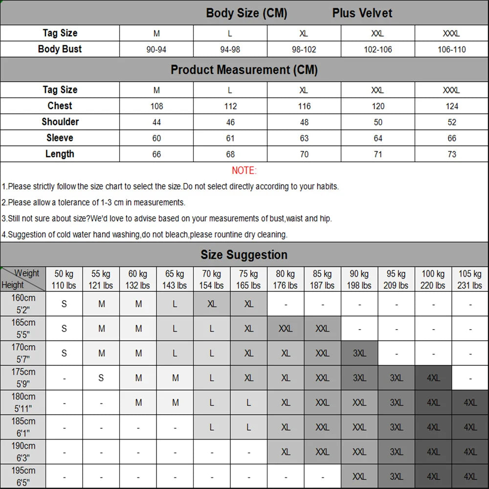 Plus Velvet Printed Sweatshirts Men's Streetwear Solid Colour Pullovers Hoodies Autumn Winter Sweatshirt for Men