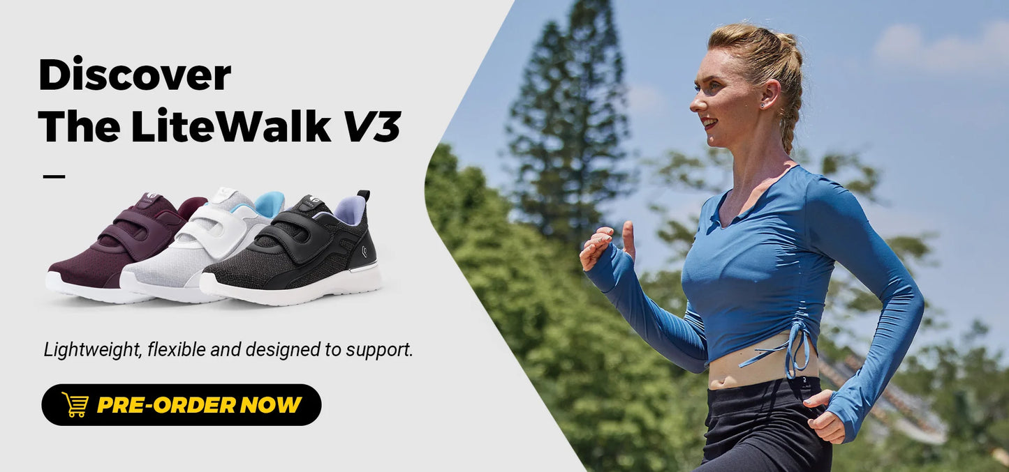 Dames sneakers met brede wandelschoenen, lichtgewicht, ademend en verstelbaar voor dikke voeten met ondersteuning van de voetboog