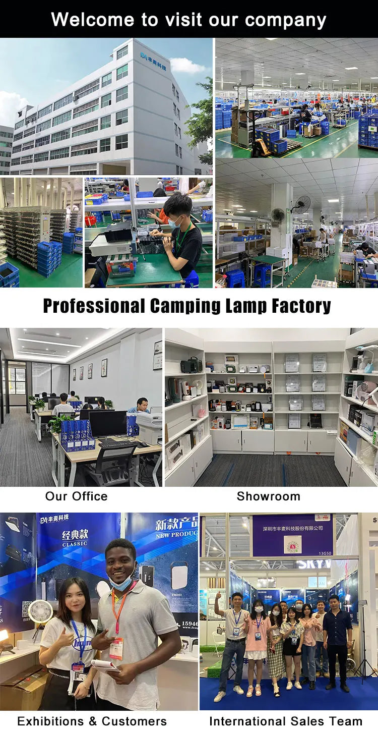 2022 Trending Forest Lantern oplaadbare hand-LED-lamp voor buitenkampeerverlichting