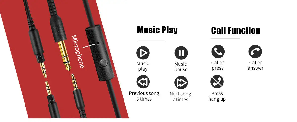 OneOdio Studio HIFI Closed Back Over Ear Wired Dual Jack Professional Studio Monitor Mixing Recording Headphones for Guitar PC