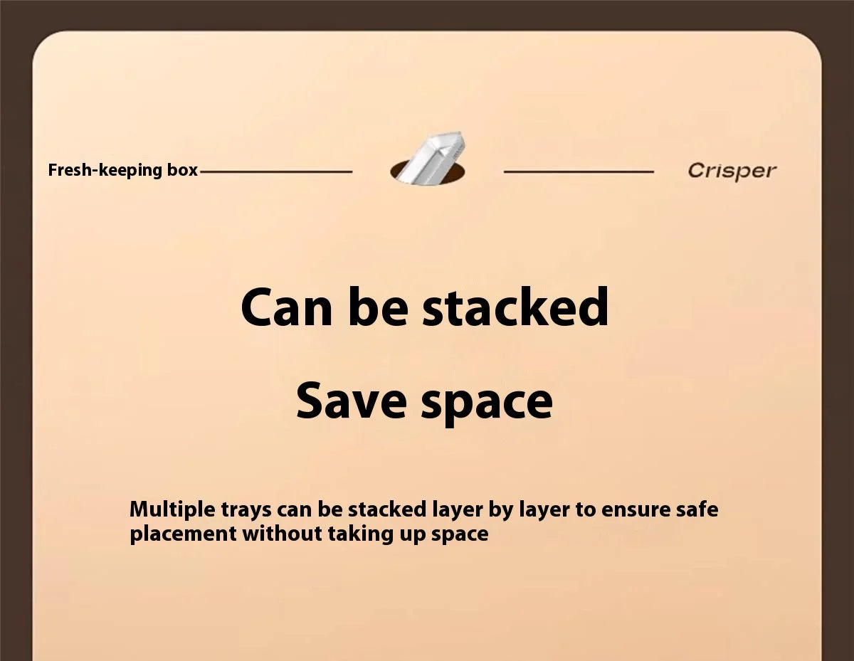 201 Stainless Steel Airtight Dumpling Storage Container with Lid - FoodGrade FreezerSafe Box for Meal Prep & Fridge Organization