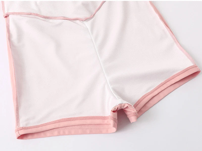 Schattige, zoete hangende nek badpak strand roeping hoge taille afslankend badpak nieuwe kleine borsten pure verlangen bloem badmode