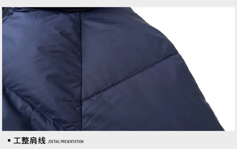 Men's Top Grade Designer Brand Parka Jacket, Casual Fashion Hooded Cropped Windbreaker, and Quilted Puffer Male Coats