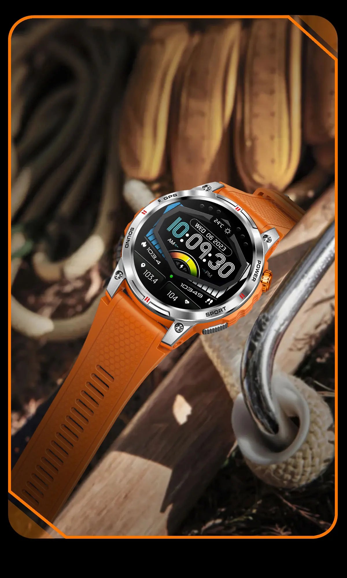 2025 Nieuwe GPS Sport Smart Watch Mannen Waterdichte Fitness Tracker Bluetooth Call 400MAH Batterij Armband Smartwatch Voor Vrouwen - Compatibel met Xiaomi IOS