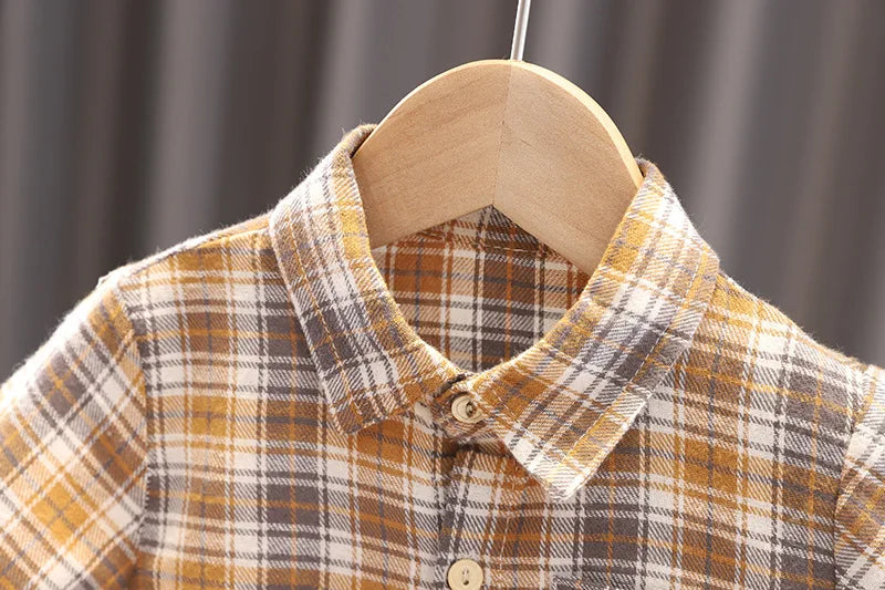 3-delige lente kinderkledingset, schattig dun vest + blouse + broek, meisjes, kleurblok, raster, bovenkleding, 1-3 jaar, unisex