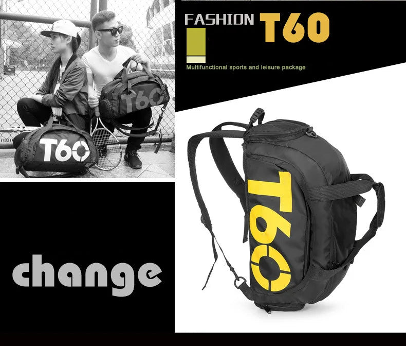 Waterproof Gym And Fitness Bag For Sports Men & Women - Outdoor Portable & Ultralight Large Travel Backpack