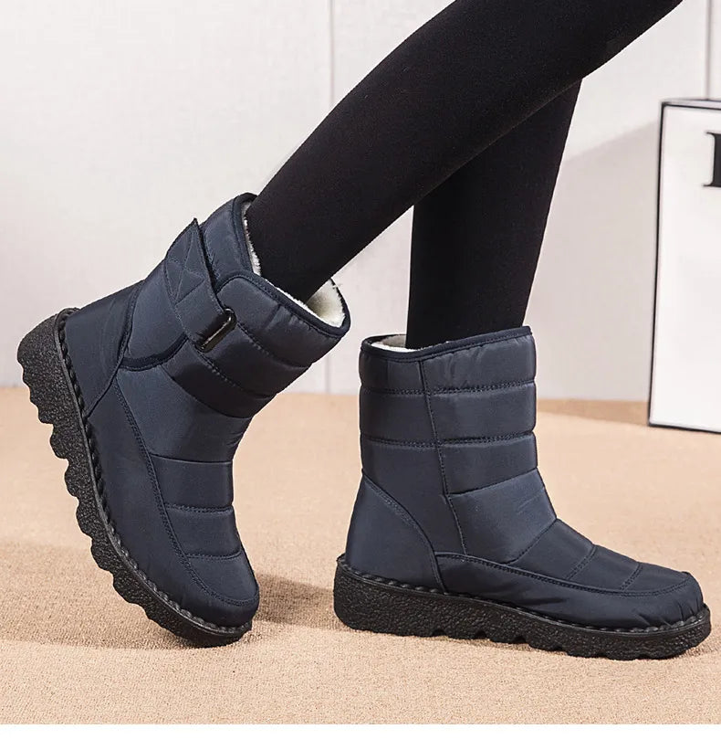 Boots Women Snow Casual Shoes Woman Waterproof Boots For Women Keep Warm Women's Boots Plush New Botas Mujer Winter Shoes