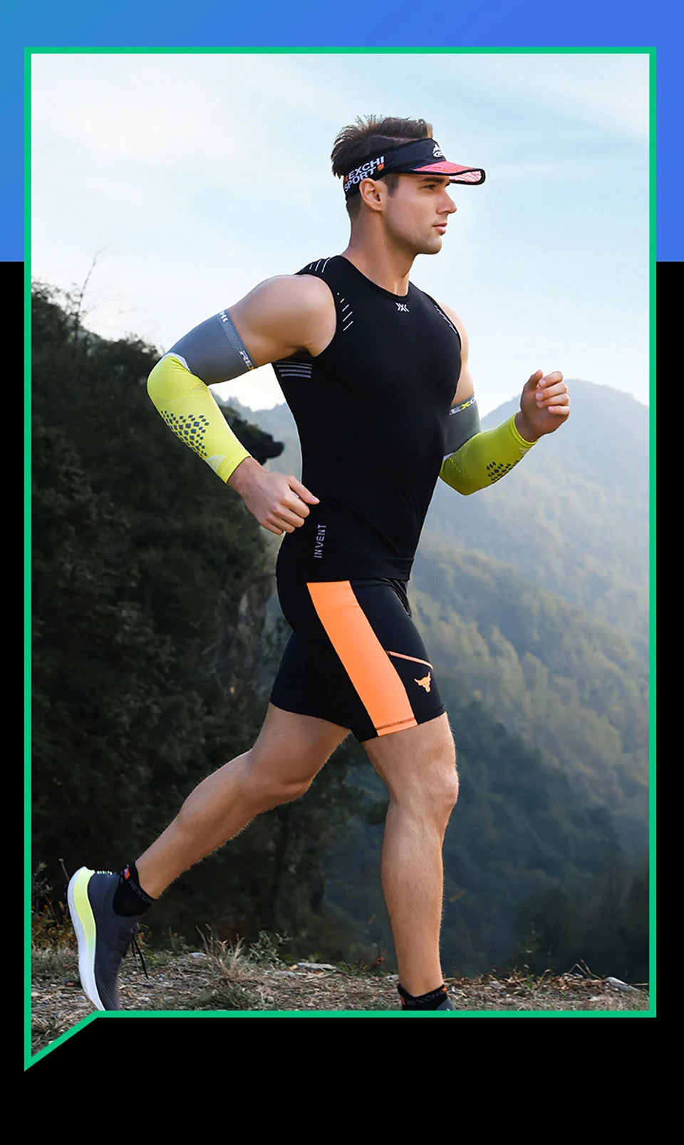 2 stuks sportarm compressiemouwen, bescherming voor hardlooparmen, fitness, basketbal elleboogbeschermers, sport, fietsen, armwarmers