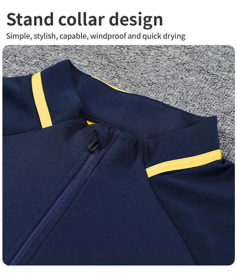 2024 Nieuwe sporttrainingssets Fitnesskleding Pak Heren Lange mouwen Hardloopkleding Shorts Trainingspak Gym