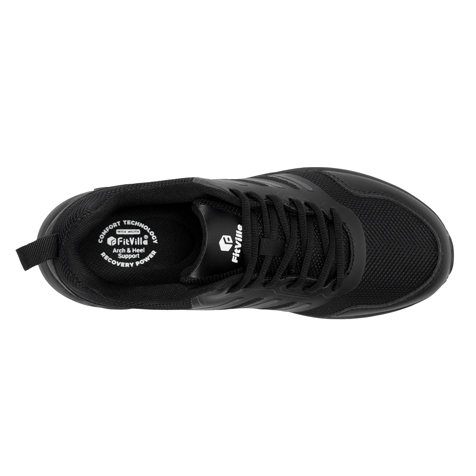 Trailrunningschoenen Herensneakers Extra breed Antislip Lichtgewicht voor gezwollen voeten Ondersteuning van de voetboog Pijnverlichting