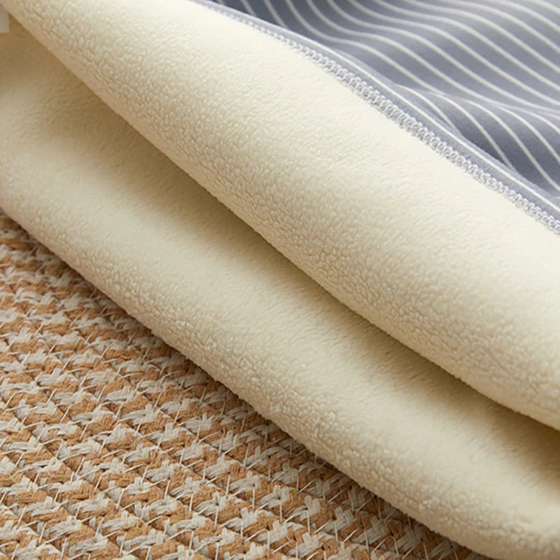 New Winter Kids Undershirts Children Cute Stripe Bottoming Shirt Girls Boys Half High Collar Warm Top 2-10T Unisex