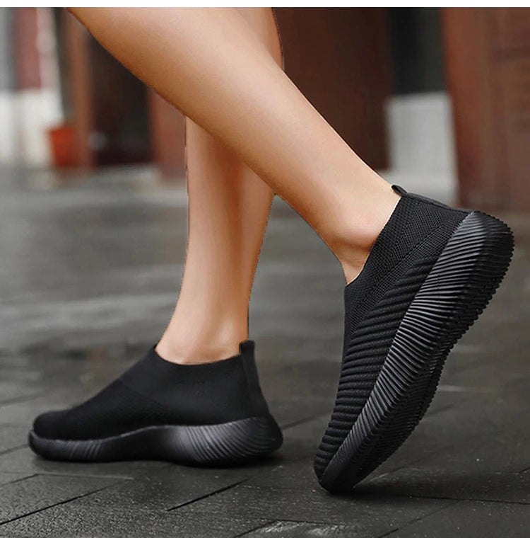 Women Sneakers Fashion Outdoor Woman Shoes Walking Sneaker Women Slip On Sock Shoes Platform Women's Sneaker Zapatos De Mujer