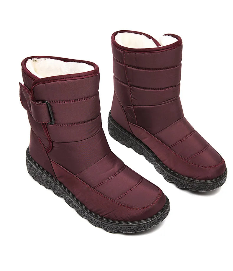 Boots Women Snow Casual Shoes Woman Waterproof Boots For Women Keep Warm Women's Boots Plush New Botas Mujer Winter Shoes