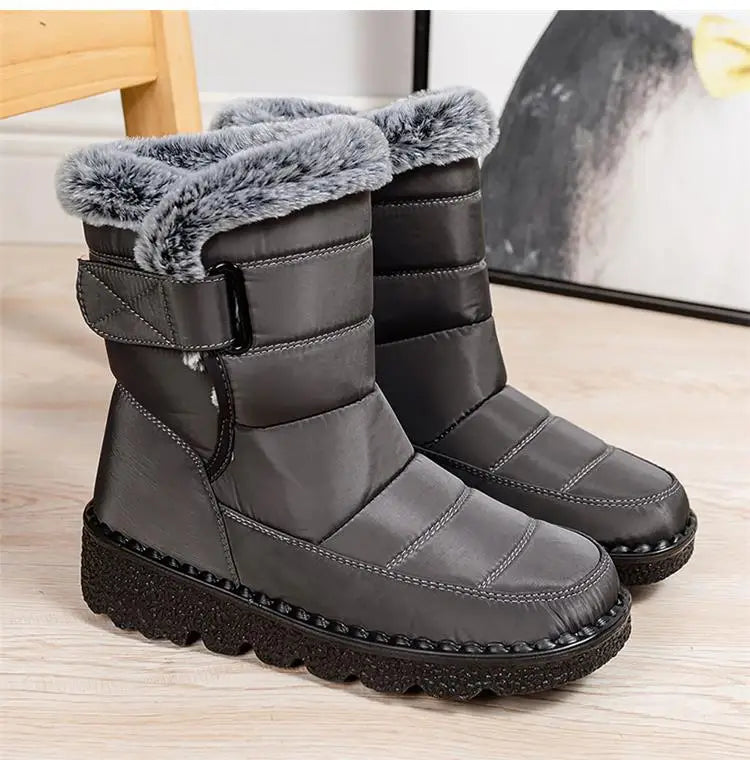 Women's Boots Snow Plus Size Shoes Woman Platform Women Shoes Casual Mid High Boots Platform Winter Girls Boots Botas Mujer