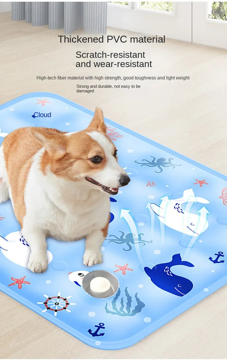 Dog Cooling Mat Summer Pet Cold Bed Extra Large For Small Big Dogs Pet Accessories Cat Durable Blanket Sofa Cat Ice Pad Blanket