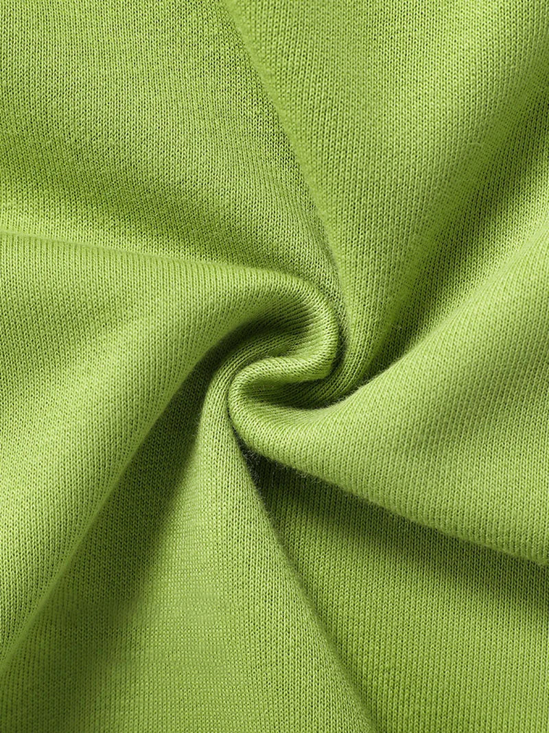 New Spring Kids Green Hoodie Children Cartoon Dinosaur Sweatshirt Girls Tops Boys Colour Block Outwear 12M-6T Unisex