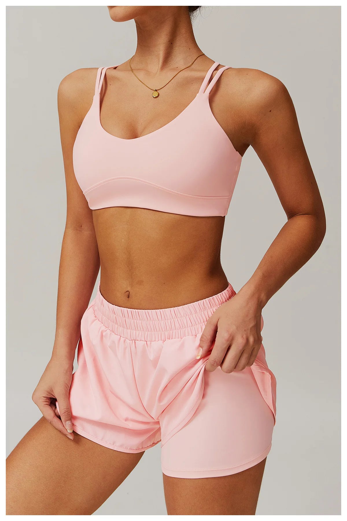 Running High Waist Sports Shorts Women Buttock Lift Gym Sweatpants Yoga Clothes Cycling Workout Shorts Women