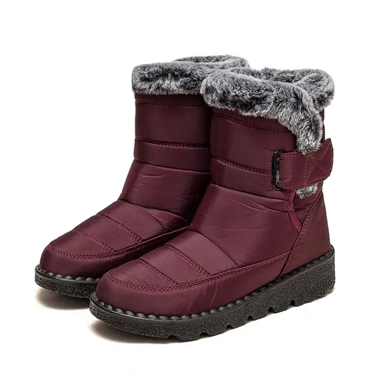 Women's Boots Snow Plus Size Shoes Woman Platform Women Shoes Casual Mid High Boots Platform Winter Girls Boots Botas Mujer