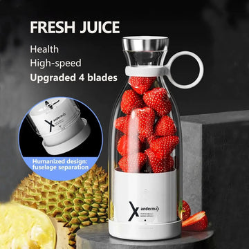 New Mini Portable Blender Electric Juicer Fruit Mixers Fruit Home Smoothies Mixer Multifunctional Juice Maker Machine Blender