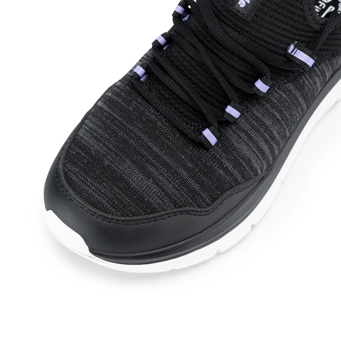 Women's Wide Foot Slip-On Sneakers Hands-Free Running Shoes Walking Shoes for Fat Feet Flat Feet Plantar Fasciitis