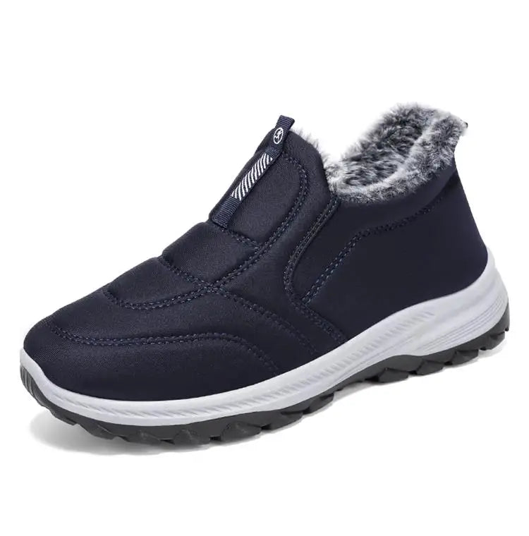Boots Women Platform Snow New Women Shoes Slip On Women's Boots Fur Ankle Boots Casual Plush Botas Unisex Shoes Winter Boots