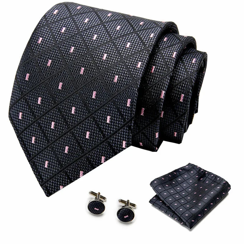 Best-Seller Tie Custom Logo Tie High Quality Business Formal Woven Jacquard Pattern Tie For Men's Accessories