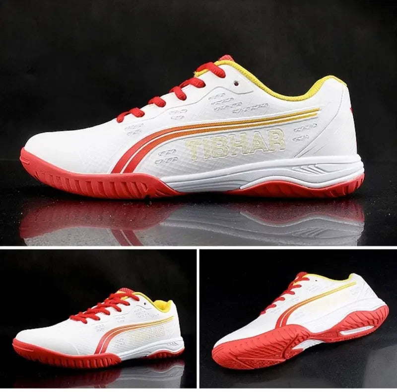 Lightweight Table Tennis Shoes for Men & Women – Breathable Anti-Slip Ping Pong Sports Sneakers