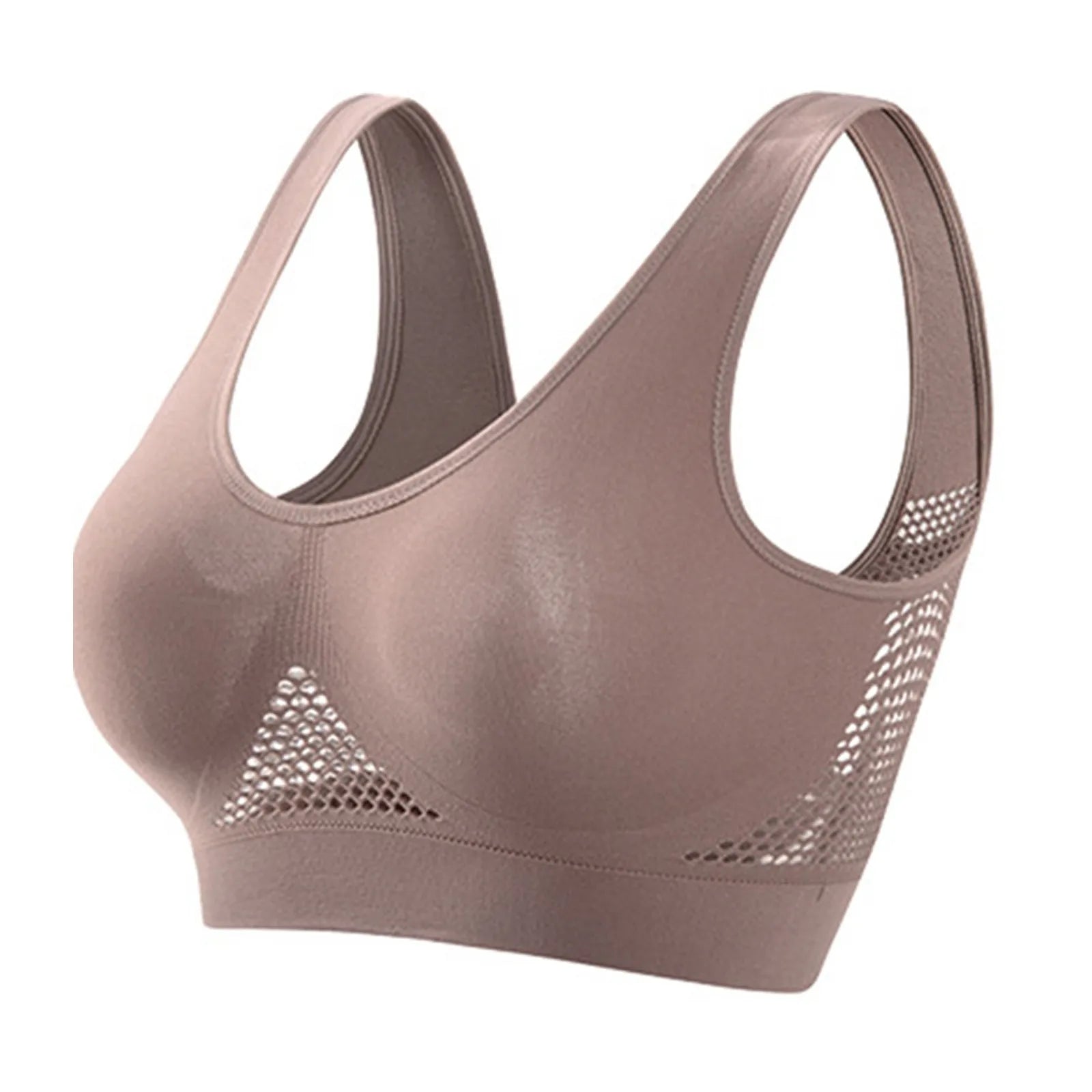 Women’s High Support Sports Bra – Shockproof Beauty Back Yoga & Running Fitness Vest with Soft Anti-Sagging Support