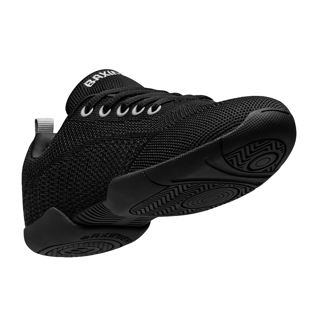 Girls Black Cheer Shoes Trainers Breathable Kids Training Dance Shoes Lightweight Youth Cheer Competition Sneakers