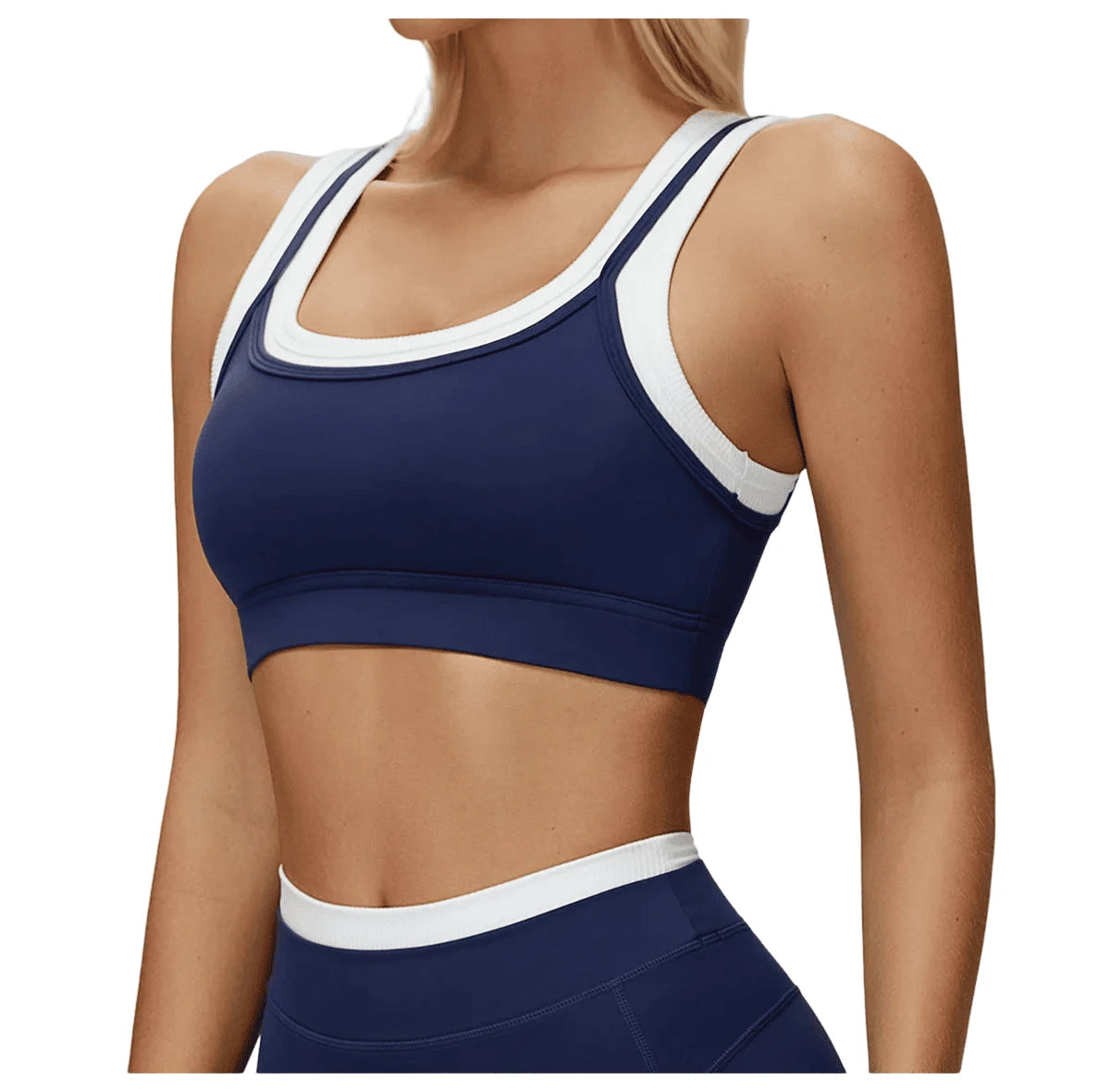 Women’s High Impact Sports Bra – Breathable Push Up Yoga Bra for Gym, Running & Fitness Workout Activewear