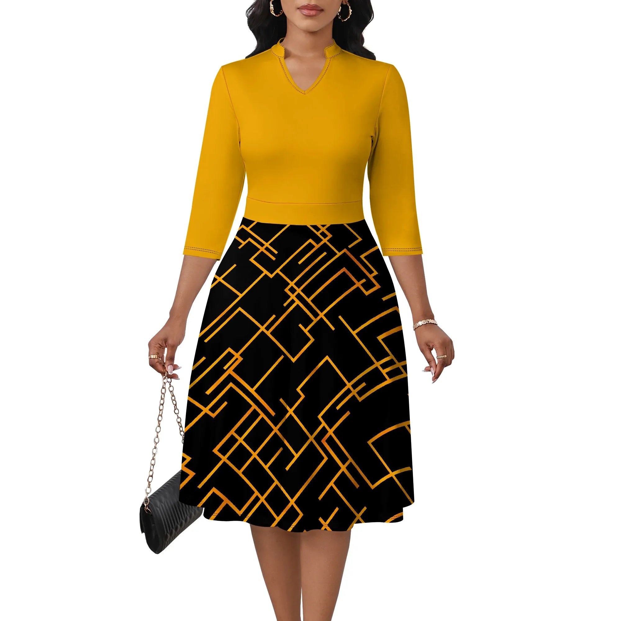 Women's Solid Red Off Shoulder Maxi Dress 3/4 Sleeve Slit Party Evening