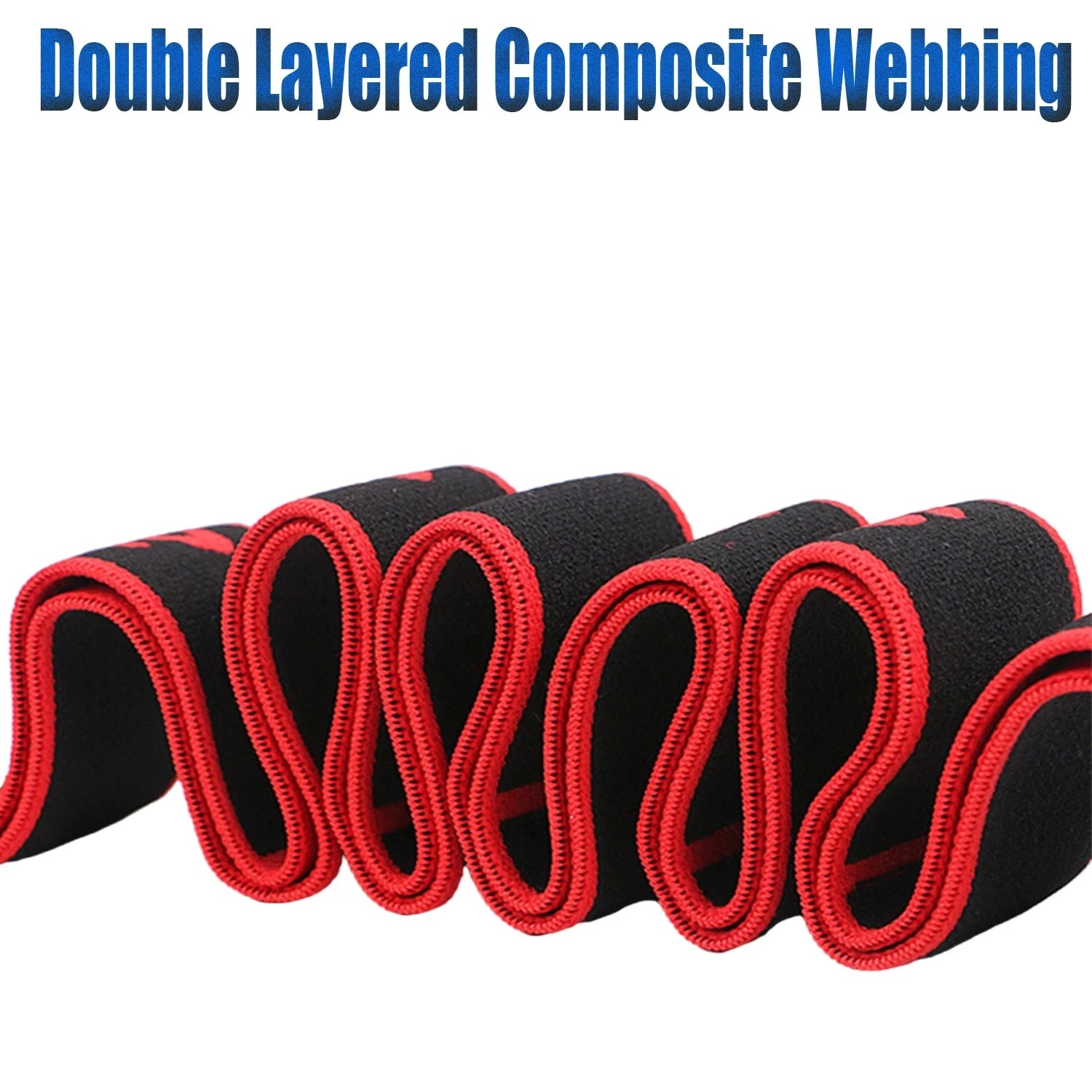 Yoga Stretch Resistance Fitness Bands - Adult High Elasticity & Multi-Segment Yoga Stretching Belt