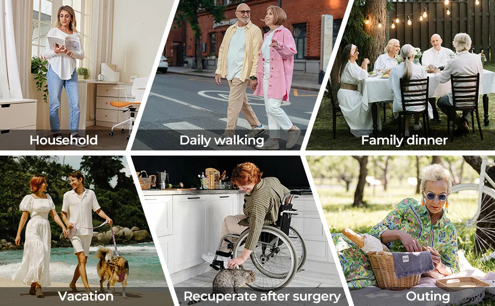 Women's Diabetic Wide Sandals With Arch Support Adjustable Straps Lightweight Casual Ladies Flat Shoes