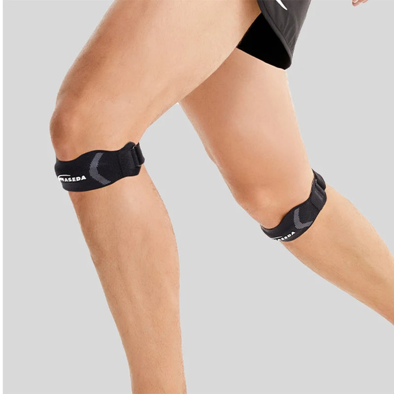 Breathable Shock Absorber And Sports Patella Belt For the Knee During Sports - Pressure Protector For Cycling, Basketball, & Other Outdoor Activities