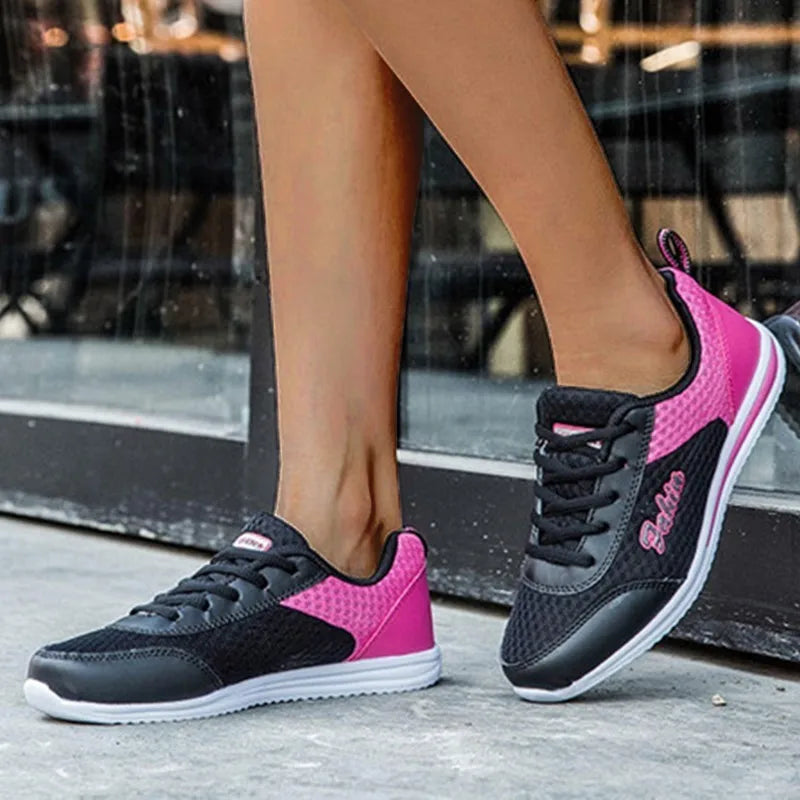 Women's Sneakers 2025 New Fashion Platform Shoes Women Trainers Casual Sneaker Woman Lace Up Womens Sneakers Tenis Feminino