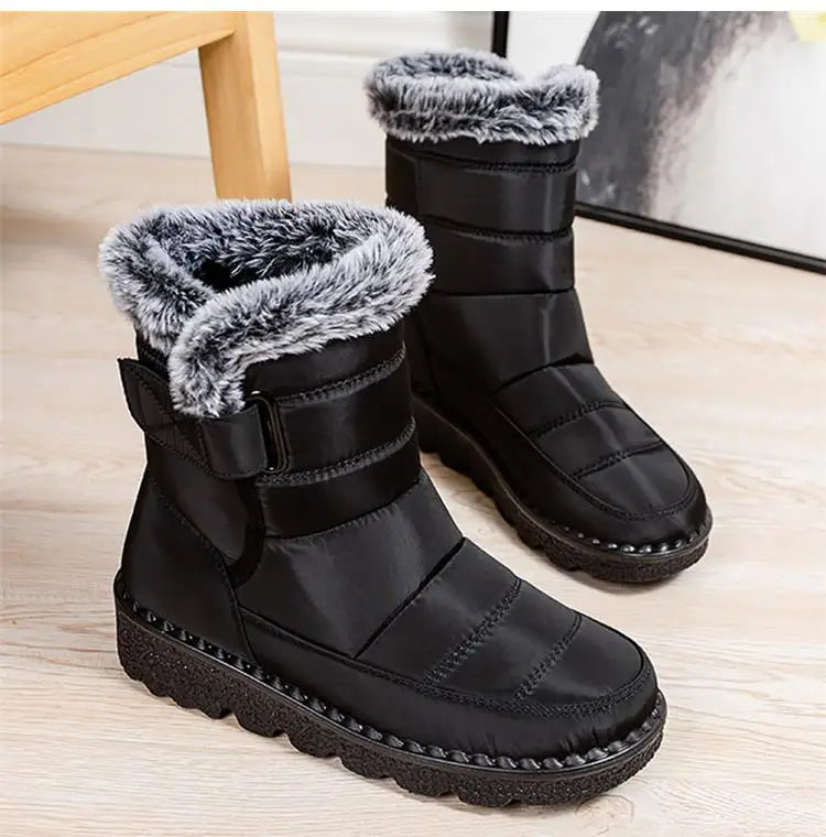 Women's Boots Snow Plus Size Shoes Woman Platform Women Shoes Casual Mid High Boots Platform Winter Girls Boots Botas Mujer