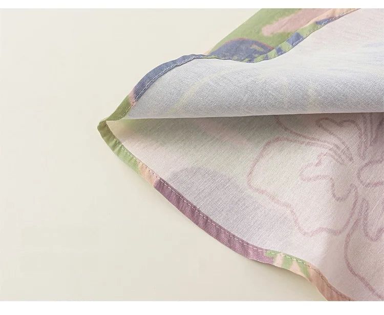 New Summer Girls Printing Dress Kids Cute Sleeveless Multi-Colour Dress Children Loose Thin Clothes 1-7T Girls