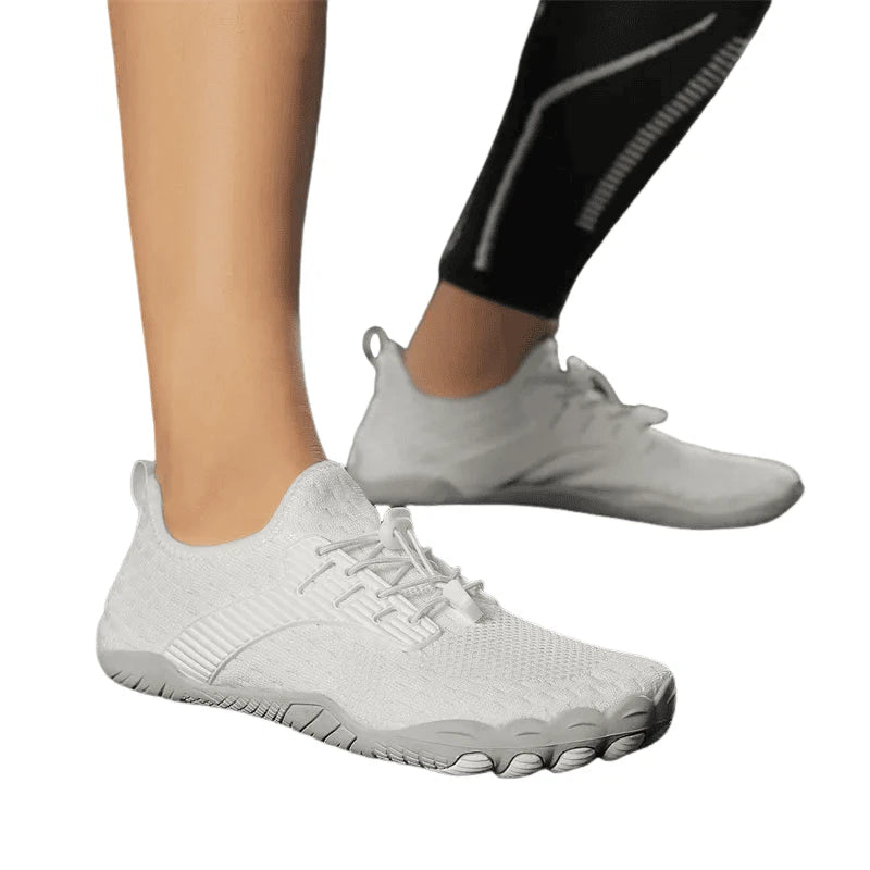 Barefoot Trail Running Shoes – Wide Toe Zero Drop Sports Sneakers for Running, Walking, Hiking & Water Training