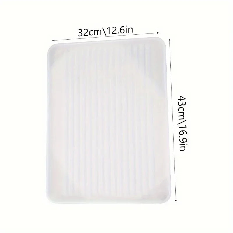 Durable  Under-Sink Mat - Waterproof Drip Tray Liner For Kitchen & Bathroom Cabinets, Easy-Clean Storage Solution