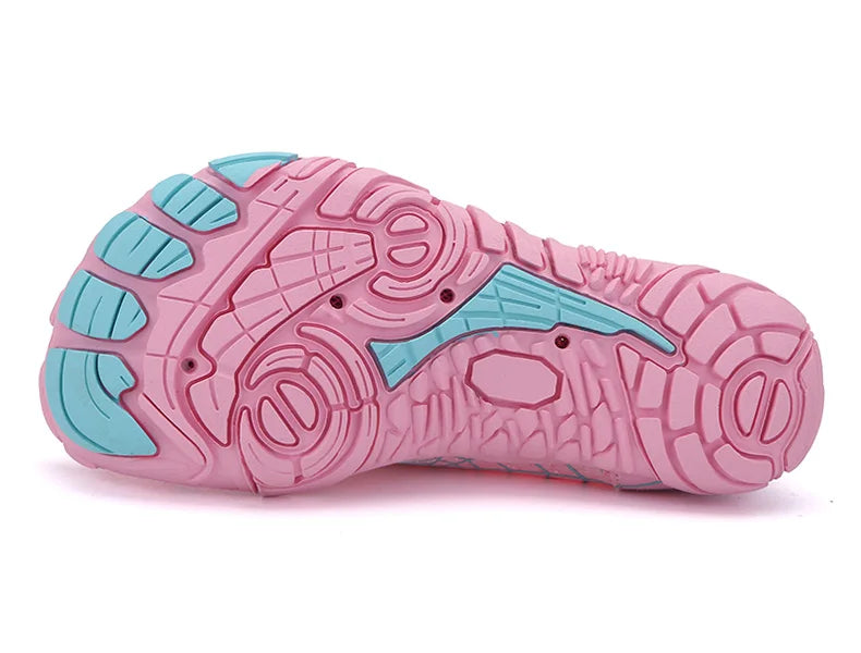 Kids Aqua Beach Water Shoes – Non-Slip Barefoot Swim Shoes for Children & Babies Summer Pool and Beach Footwear