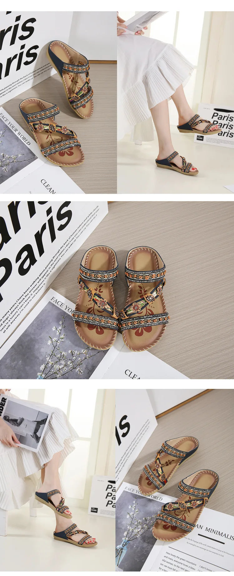 Sandals Shoes Women Fashion Slide Shoes For Women Light Women's Sandals Casual Soft Sandalias Mujer Women's Slippers