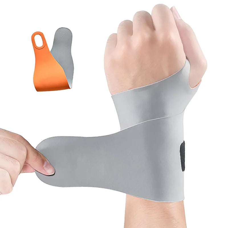 Protective Wrist Guard With Tendon Sheath And Joint Anti Sprain Feature - Hand Strap For Basketball, Tennis, Badminton & Other Fitness Sports