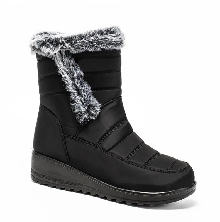 Boots Woman Snow New Women Shoes Platform Shoes Women Fashion Mid Women's High Boots 2025 Trend Botas Mujer Winter Shoes Boots
